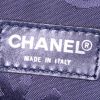 Chanel shopping bag in denim and transparent plastic - Detail D3 thumbnail