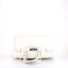 Bolso de mano Hermes Birkin 35 cm en cuero togo blanco - 360 Front thumbnail