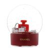 Palla di neve Chanel in resina rossa e plexiglas trasparente - 00pp thumbnail