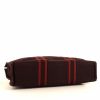 Bolso Cabás Hermes Toto Bag - Shop Bag en lona color burdeos y roja - Detail D4 thumbnail
