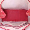 Hermes Garden shopping bag in red togo leather - Detail D2 thumbnail