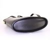 Saint Laurent Vintage shoulder bag in black leather - Detail D4 thumbnail