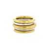 Pomellato Tubolare ring in yellow gold and white gold - 00pp thumbnail