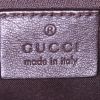 Gucci Gucci Vintage handbag in beige monogram canvas and brown leather - Detail D3 thumbnail