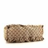 Gucci Gucci Vintage handbag in beige monogram canvas and brown leather - Detail D4 thumbnail