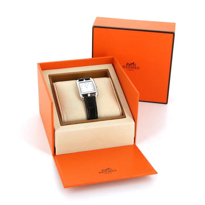 Reloj Hermes Cape Cod de acero Ref :  CC1.210 Circa  2006