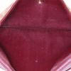 Bolsito de mano Dior Vintage en lona Monogram Oblique color burdeos y cuero color burdeos - Detail D2 thumbnail