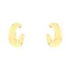 Chaumet Anneau hoop earrings in yellow gold - 00pp thumbnail