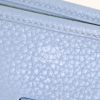 Hermes Evelyne small model shoulder bag in Bleu Lin togo leather - Detail D3 thumbnail
