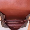 Louis Vuitton Cartouchiére messenger bag in brown monogram canvas and natural leather - Detail D2 thumbnail