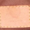 Borsa a tracolla Louis Vuitton Bosphore in tela monogram marrone e pelle naturale - Detail D4 thumbnail