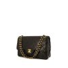 Chanel Vintage handbag in black quilted leather - 00pp thumbnail