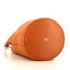 Hermes Mangeoire handbag in orange togo leather - Detail D4 thumbnail