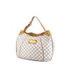 Louis Vuitton Galliera medium model handbag in azur damier canvas and natural leather - 00pp thumbnail