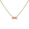 Van Cleef & Arpels 1970's necklace in yellow gold,  coral and diamonds - 00pp thumbnail