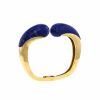 Opening Chaumet 1970's bracelet in yellow gold and lapis-lazuli - Detail D1 thumbnail