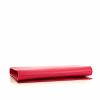 Bolsito de mano Saint Laurent Belle de Jour en cuero granulado rosa - Detail D4 thumbnail