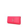 Saint Laurent Kate pouch in fuchsia leather - 00pp thumbnail