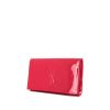 Saint Laurent Belle de Jour pouch in pink patent leather - 00pp thumbnail