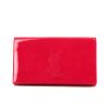 Saint Laurent Belle de Jour pouch in pink patent leather - 360 thumbnail