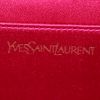 Bolsito de mano Saint Laurent Belle de Jour en charol rosa - Detail D3 thumbnail