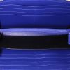 Billetera Saint Laurent Belle de Jour en charol azul - Detail D2 thumbnail