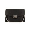 Givenchy GV3 shoulder bag in black grained leather - 360 thumbnail