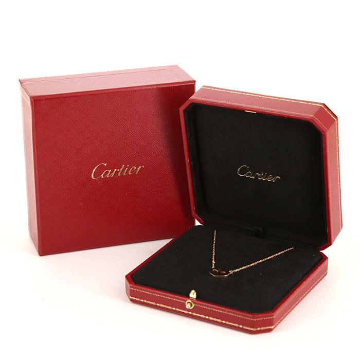 Ciondolo Cartier Coeur et Symbole in oro giallo - Detail D2