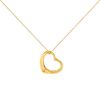 Tiffany & Co Open Heart large model necklace in yellow gold - 00pp thumbnail