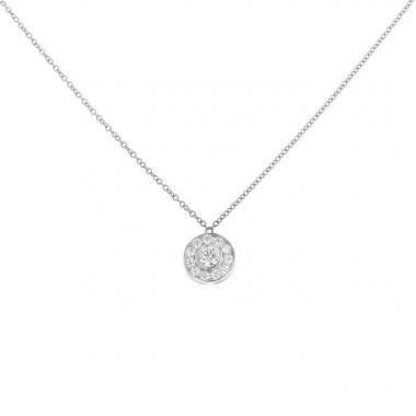 Tiffany & Co Circlet necklace in platinium and diamonds