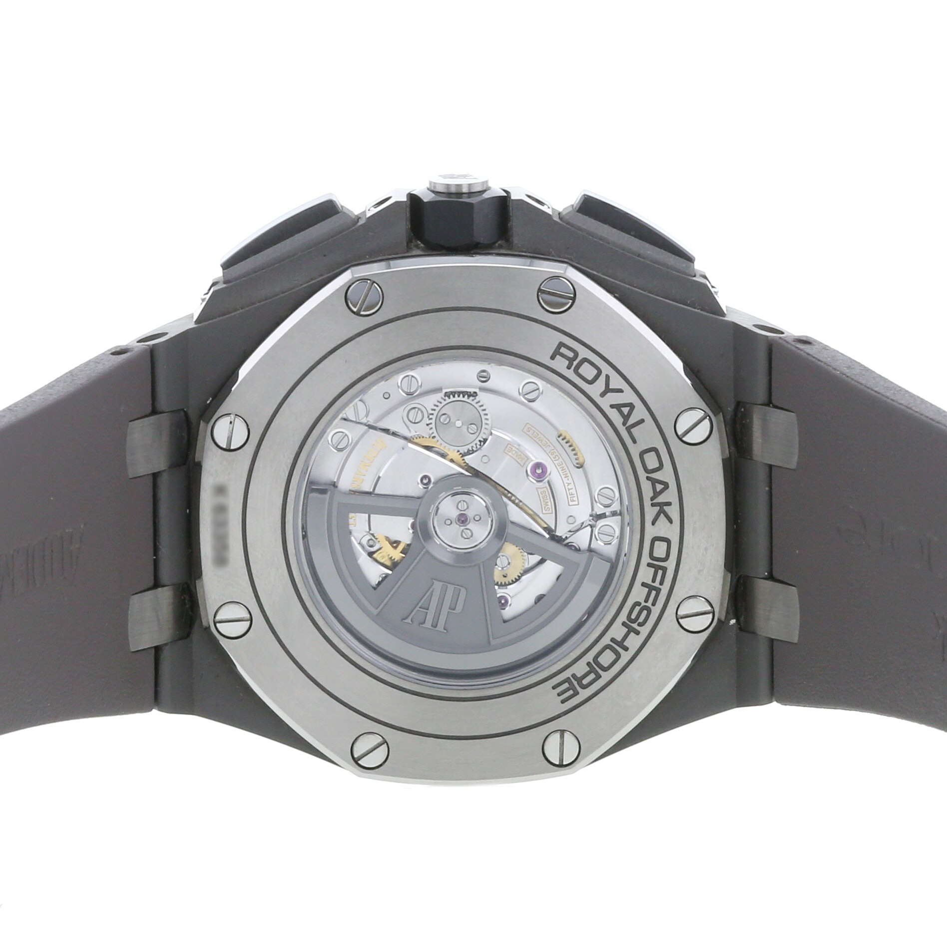 Reloj Audemars Piguet Royal Oak Offshore Chrono de titanio y cerámica Ref : 26400IO Circa  2019 - Detail D1