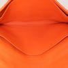 Pochette Hermes Jige in pelle Swift arancione - Detail D2 thumbnail