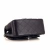 Chanel Mini Timeless shoulder bag in plum quilted leather - Detail D4 thumbnail