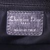 Sac à main Dior Vintage en toile monogram grise et cuir gris - Detail D3 thumbnail