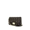 Dior Promenade shoulder bag in black leather cannage - 00pp thumbnail
