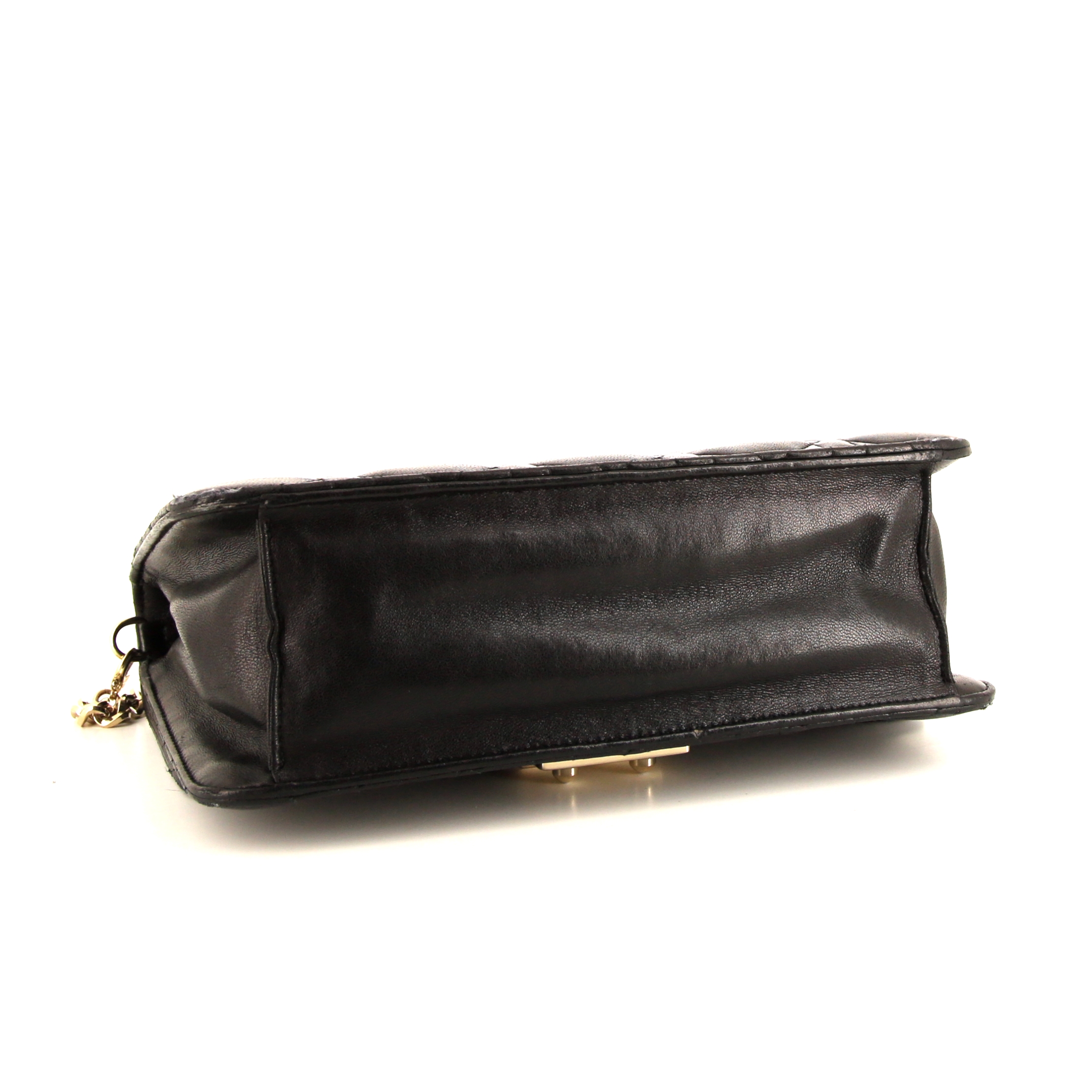 Borsa a tracolla Dior Promenade in pelle cannage nera - Detail D4