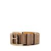 Cintura Hermès Etriviere - Belt in pelle taurillon clemence etoupe - 00pp thumbnail