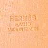 Cinturón Hermès Etriviere - Belt en cuero taurillon clémence marrón etoupe - Detail D1 thumbnail