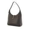 Hermès Trim bag worn on the shoulder or carried in the hand in grey grained leather - 00pp thumbnail