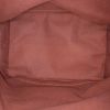 Shopping bag Louis Vuitton Grand Noé in tela monogram cerata marrone e pelle naturale - Detail D2 thumbnail