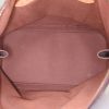 Louis Vuitton Alma small model handbag in brown monogram canvas and natural leather - Detail D2 thumbnail