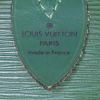 Bolso de mano Louis Vuitton Speedy 30 en cuero Epi verde - Detail D2 thumbnail