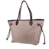 Shopping bag Louis Vuitton Neverfull modello medio in tessuto a monogramma Idylle undefined e pelle bordeaux - 00pp thumbnail