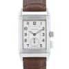 Jaeger-LeCoultre Reverso Memory watch in stainless steel Ref:  255882 Circa  2000 - 00pp thumbnail