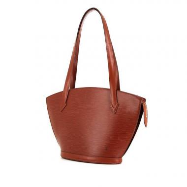 Bolso de mano Louis Vuitton Saint Jacques modelo pequeño en cuero Epi color coñac