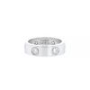 Cartier Love ring in white gold and diamonds - 00pp thumbnail