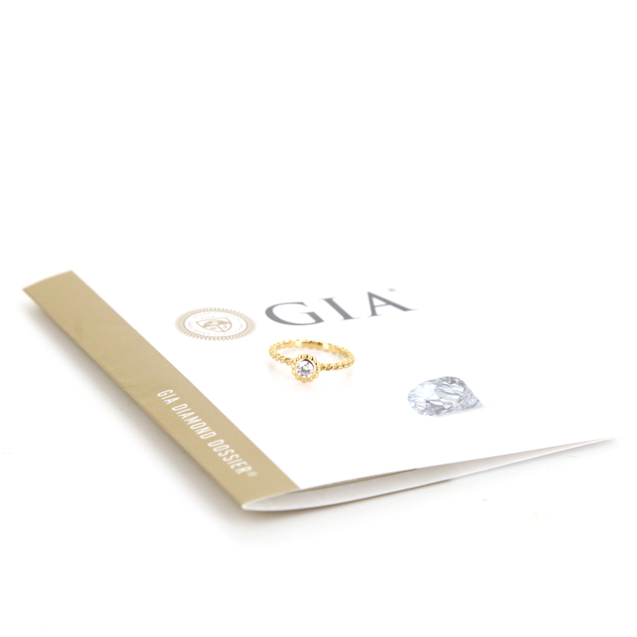 Anello solitario Boucheron Serpent Bohème in oro giallo e diamante (0,20 carat) - Detail D2