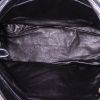 Prada Galleria small model handbag in black leather saffiano - Detail D3 thumbnail
