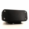 Prada Galleria small model handbag in black leather saffiano - Detail D5 thumbnail