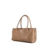 Chanel Executive handbag in taupe grained leather - 00pp thumbnail